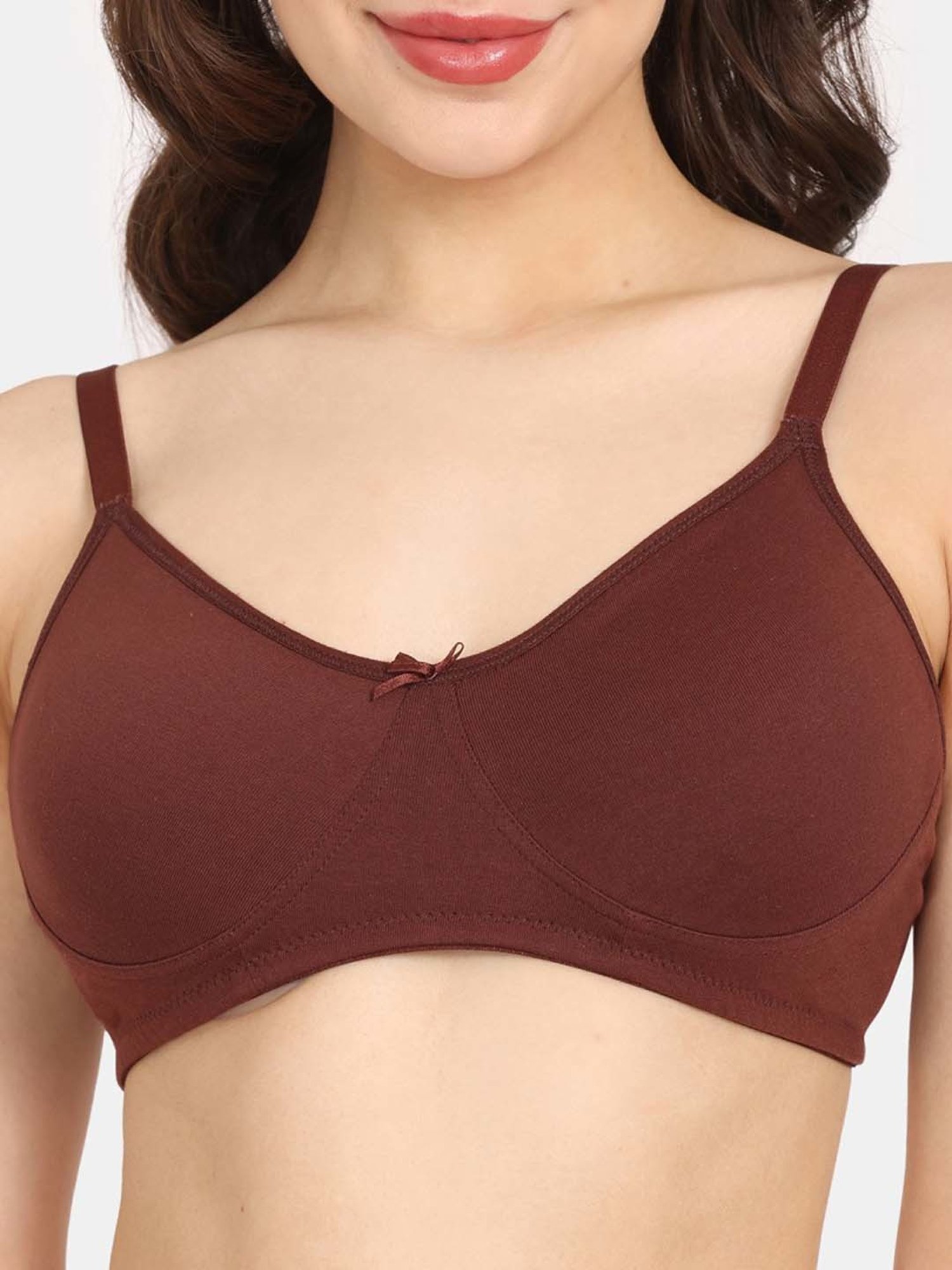 Rosaline by Zivame Brown T-Shirt Bra