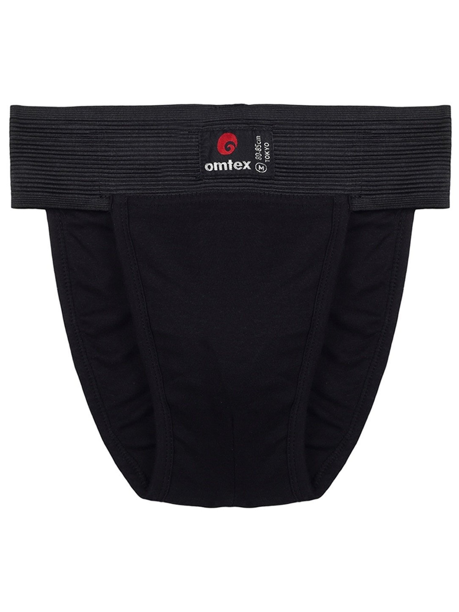 Buy Omtex Mens Athletic Gym Supporters Jockstraps Black (Pack of 2) online