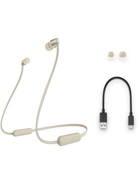 Buy Sony WI-C310 Bluetooth Earphone with Mic (Gold) Online At Best