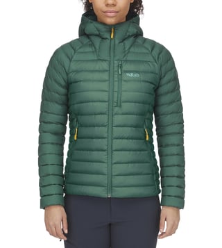 Rab down cheap jacket green