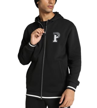 Black clearance squad hoodie