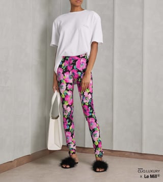 Rotate Floral Print Leggings at Le Mill