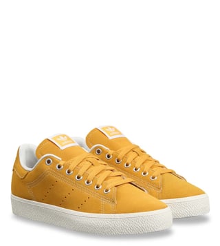 Originals white and clearance yellow stan smith sneakers