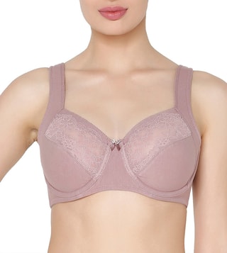 Buy Triumph Pink Form & Beauty Under Wired Lace Mature Bra for