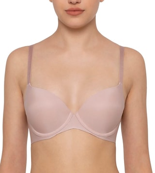 Buy Triumph Maximizer 154 Wired Comfortable Half Cup Body Make-up Push-Up  Bra - Black Online