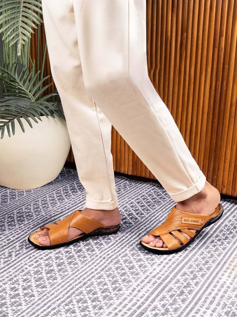 Red Chief Tan Men Leather Sandal in Warangal - Dealers, Manufacturers &  Suppliers - Justdial