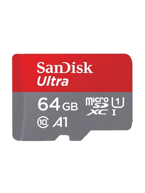 SanDisk 64GB Ultra microSHXC UHS-I Card