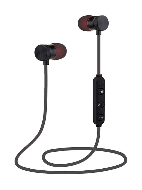 Buy Soundbot SB566 bluetooth sports earphones with mic Black