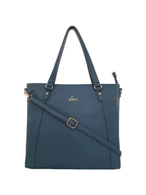 Lavie Glossy Black Large Women's Lara Satchel Bag – Lavie World