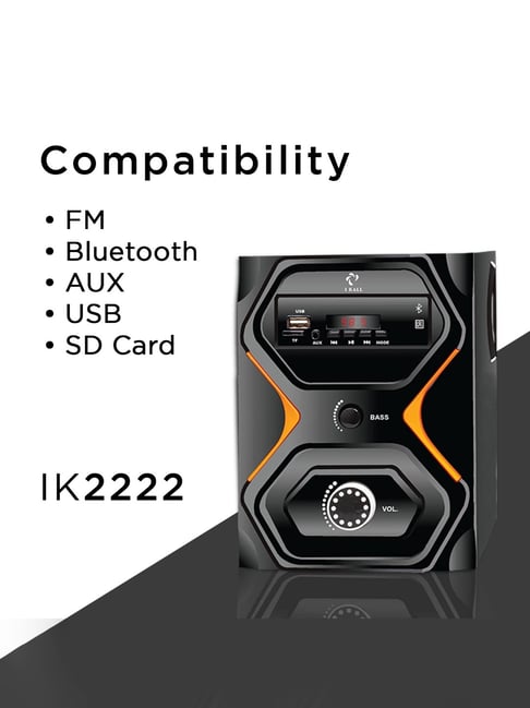 I Kall IK-2222 90W Channel Home Theatre (Black)