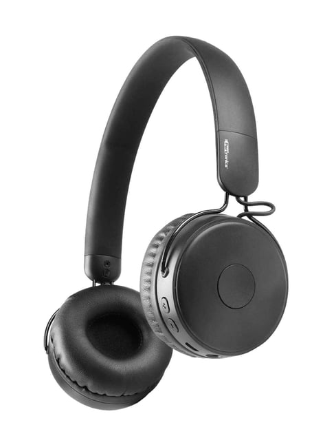 Portronics Muffs M POR-317 On The Ear Bluetooth Headphone with Mic (Black) - Main Image