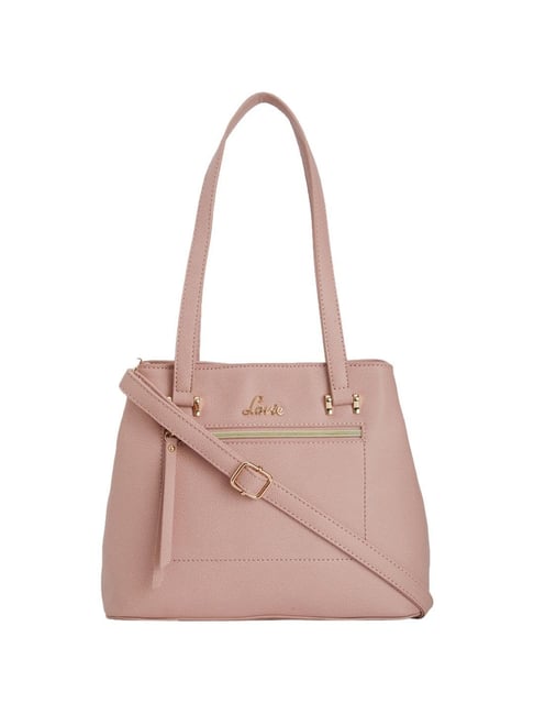 Buy Lavie Chandra Pink Solid Medium Shoulder Handbag For Women At Best Price Tata CLiQ