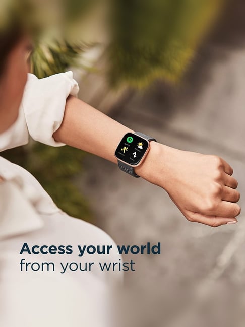 On Wrist Fit Versa Review Wrist Versa Smartwatch Features Fitbit