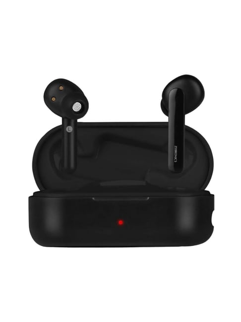 Zebronics Wireless Bluetooth Earpods with Charging Case and Voice Assistant  (Zeb-Sound Bomb, Black)
