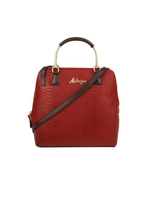 Hidesign discount red handbag