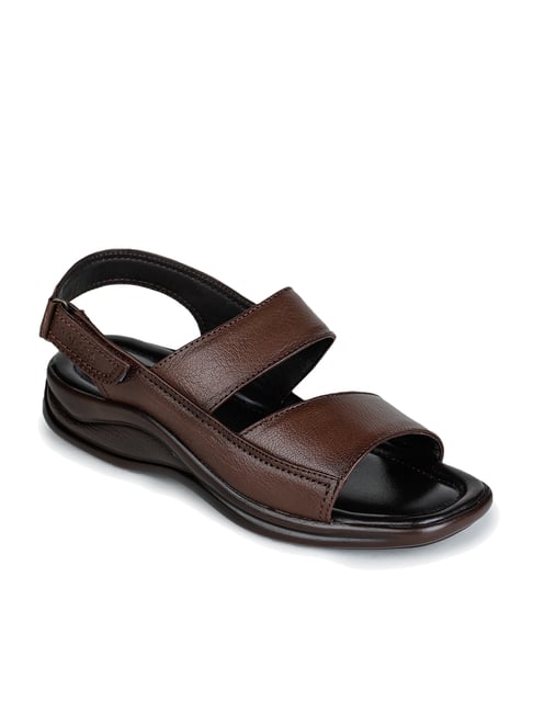 Buy Coolers by Liberty Brown Back Strap Sandals for Men at Best