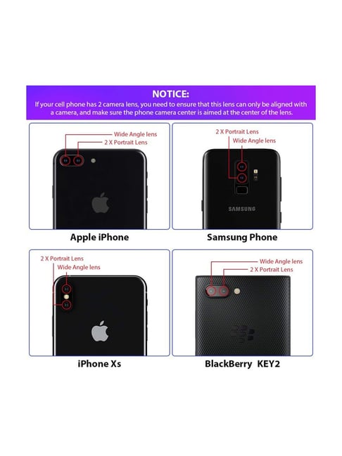 Buy iVoltaa 14x Zoom Pro Grade Mobile Phone Lens (Black) Online At