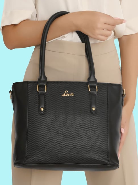 Lavie Horse Textured Medium Handbag