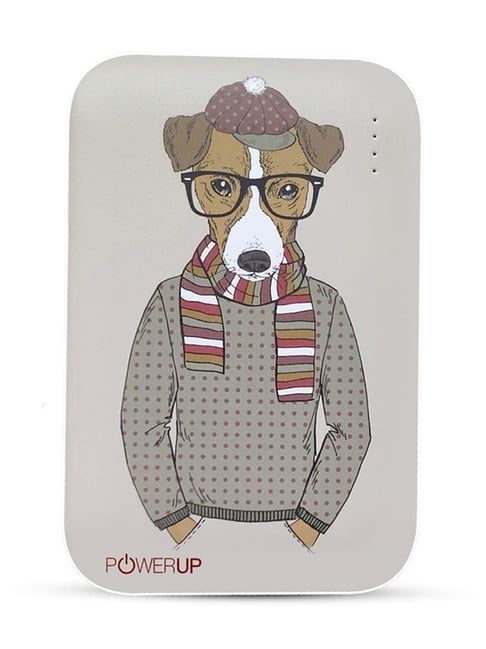 Powerup Stay Charged Power Bank 7800Mah (Beige)