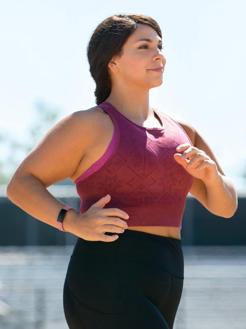 fitbit inspire 2 fitness tracker desert rose