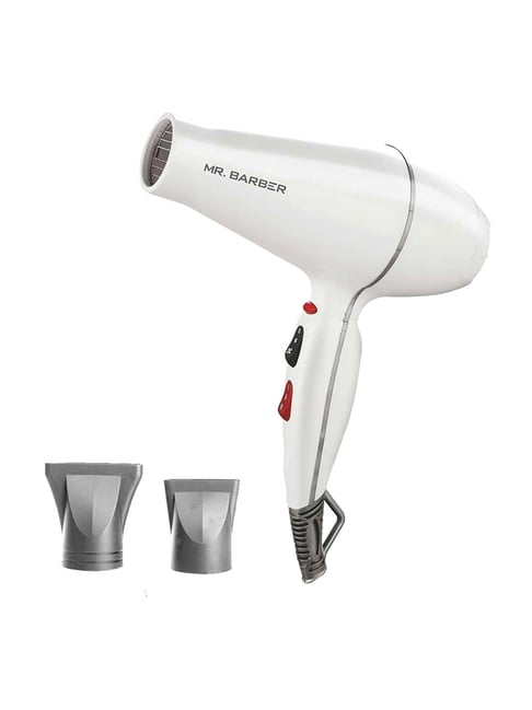 Mr. Barber Airmax MB-AMW 2200-2400W Hair Dryer (White)