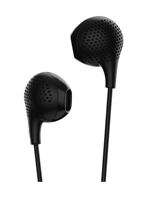 Black earphone hot sale