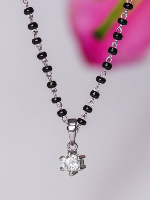 Chandi hot sale mangalsutra price