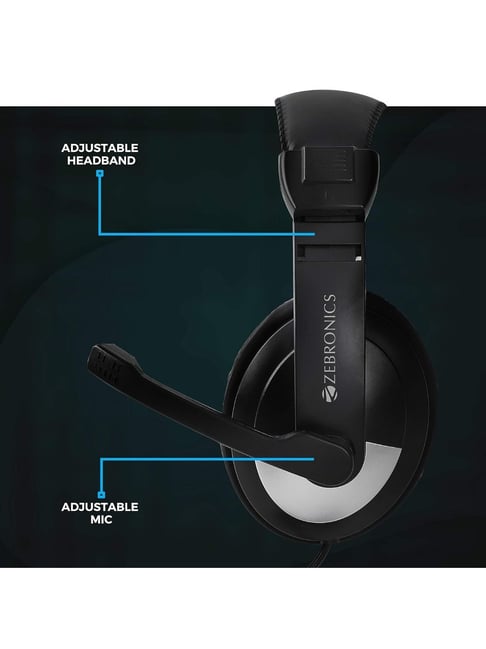 Zebronics headphones with mic for best sale pc