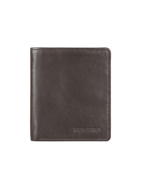 Hidesign Zen KENJI MW1 Brown Casual Leather Bi-Fold Wallet for Men