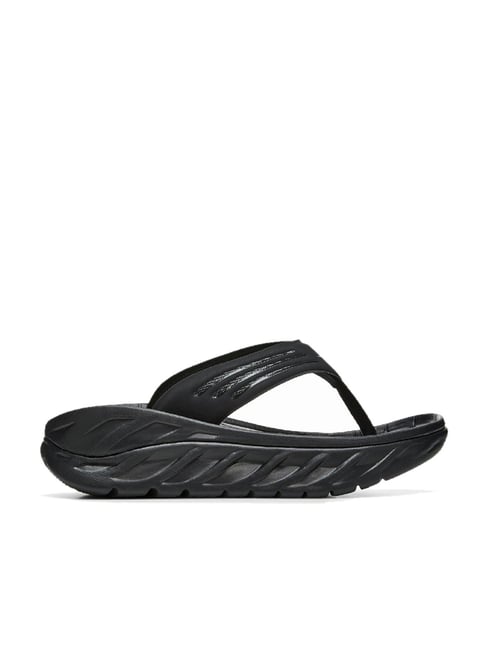 Hoka Men s ORA RECOVERY Black Flip Flops