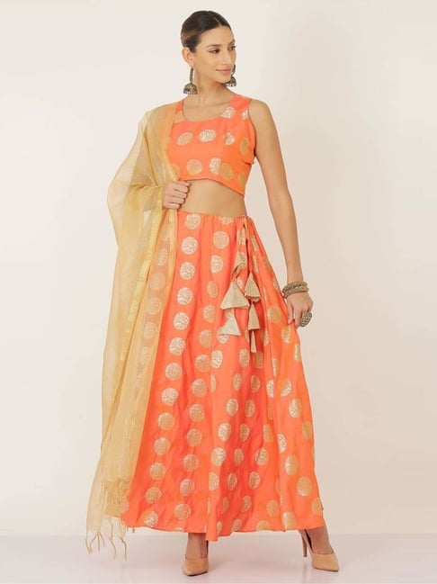 Shop Gota Patti Lehengas Online In India at Luxrionworld – Luxurion World