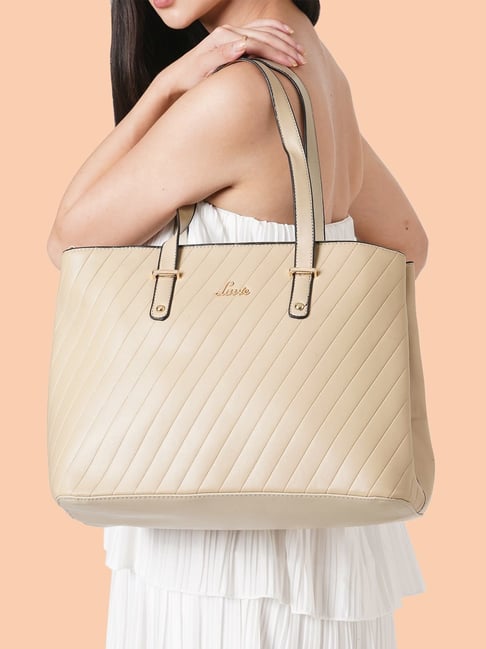 Buy Lavie Alts LG Pink Solid Medium Tote Handbag For Women At Best Price @  Tata CLiQ