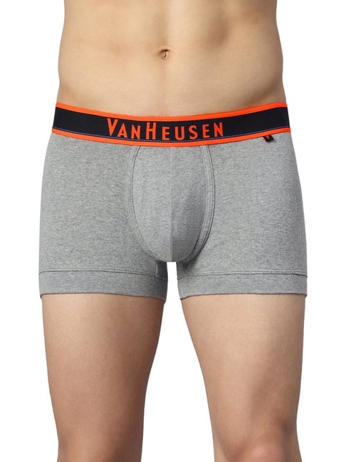 Buy Van Heusen Grey Regular Fit Briefs for Mens Online @ Tata CLiQ