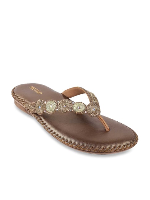 Buy Olive Fashion Flat Ethnic Sandals for Woman Online at Best Prices in  India - JioMart.