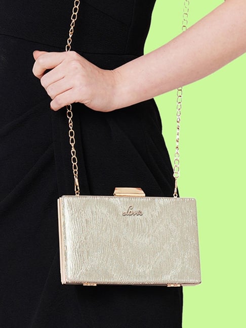Lavie White Synthetic Clutch