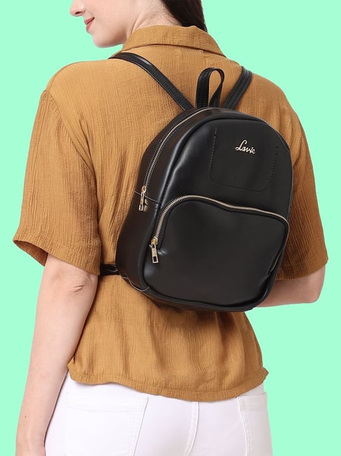 Buy Lavie Black Large Backpack Online At Best Price Tata CLiQ