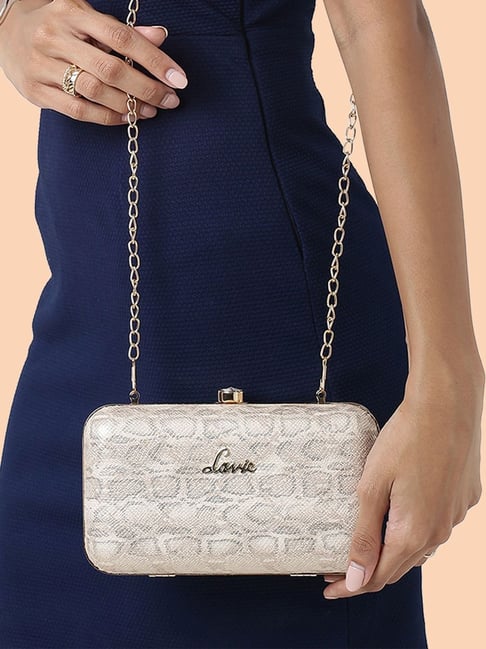 Lavie Pink Synthetic Minaudiere Clutch-picture-39