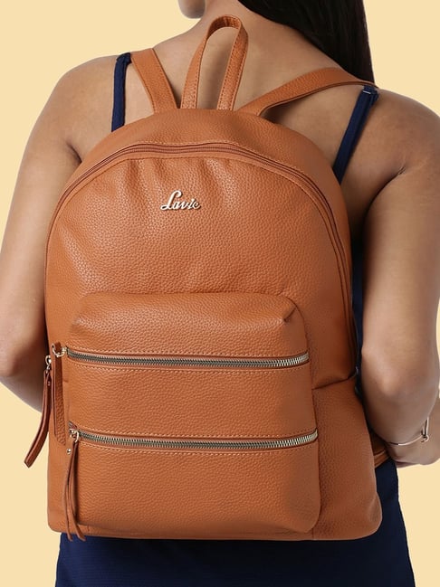 WomenBuzz Backpack Purse for Women Convertible Travel Vintage Leather  backpack 24 L Backpack Brown - Price in India | Flipkart.com