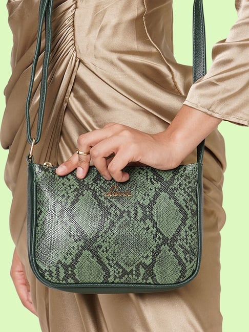 Lavie green sling bag hot sale