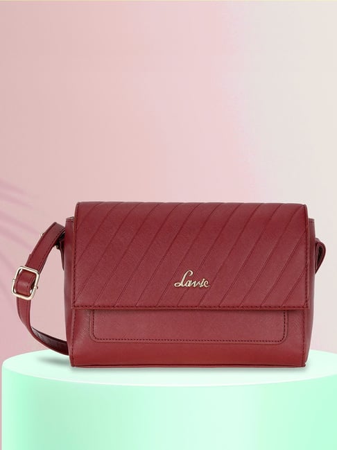 Sling Bag Top Handbag Brands In India Buy Lavie Wine Small