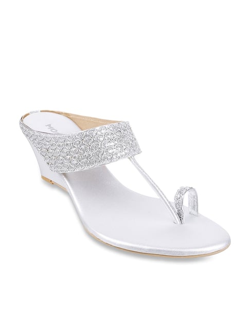 Touch Ups Women's Silver Wedges | ShopStyle