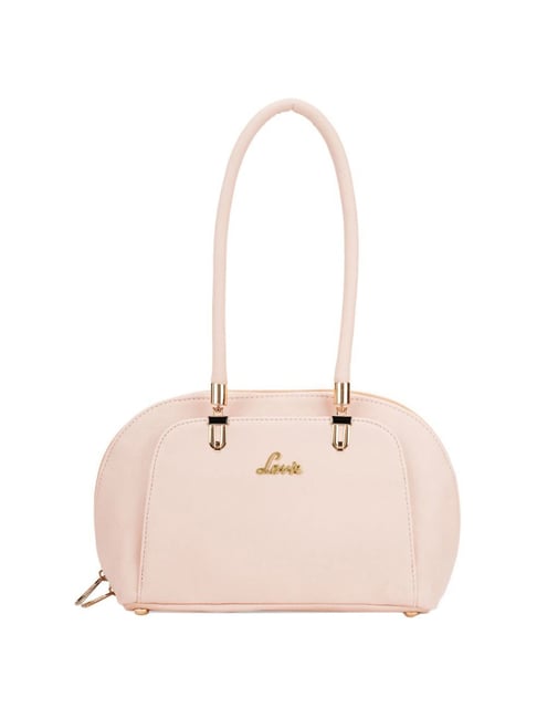 Buy Lavie Pink Solid Medium Shoulder Bag Online At Best Price