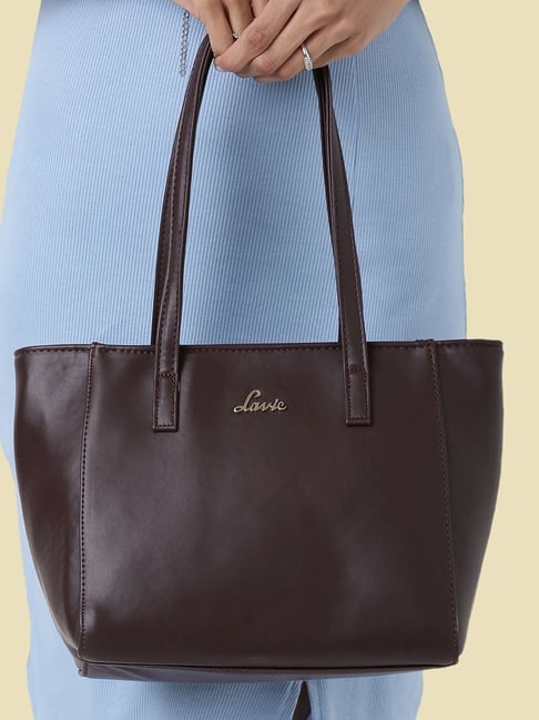 Buy Lavie Maroon Solid Small Shoulder Bag Online At Best Price