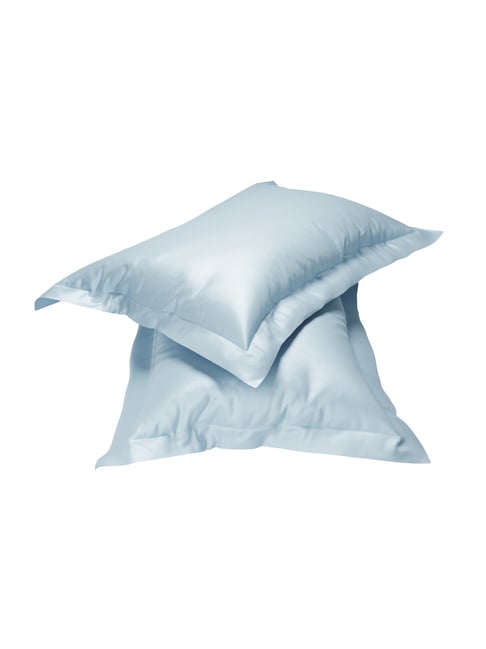 Stoa Paris Day Night Blue 300 TC Polyester Pillow Covers - Set of 2
