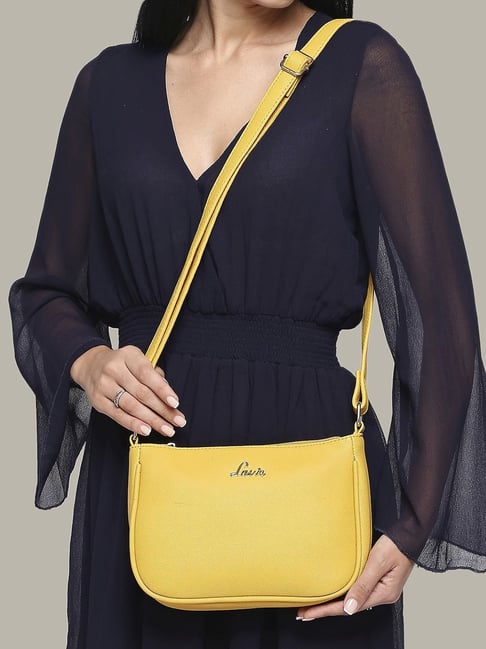 Lavie yellow sling bag sale