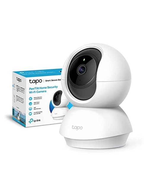 TP-Link Tapo C210 360 3MP Ultra-High-Definition Pan-Tilt Smart Wi-Fi Security Camera CCTV (White)