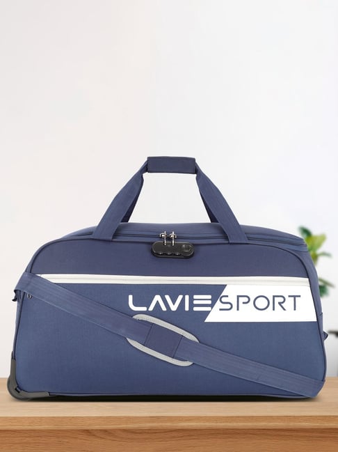 Lavie Sport Large Size Lino Wheel Duffle Bag For Travel | Luggage Bag