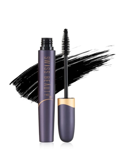 SWISS BEAUTY Bold Eyes Super Lash Waterproof Mascara Black - 7.5 ml