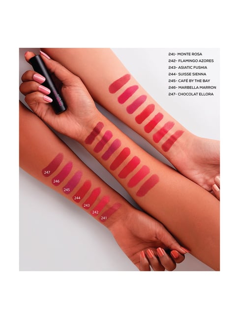 CHAMBOR Colour Studio Tres Matte Lipstick 292 Chocolat Ellora- 3.2 gm