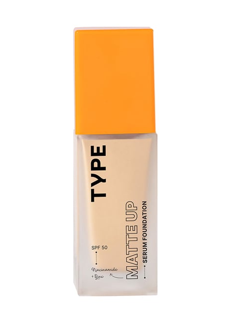 TYPE BEAUTY Matte Up SPF 50 PA++++ Serum Foundation Latte - 30 ml-picture-19
